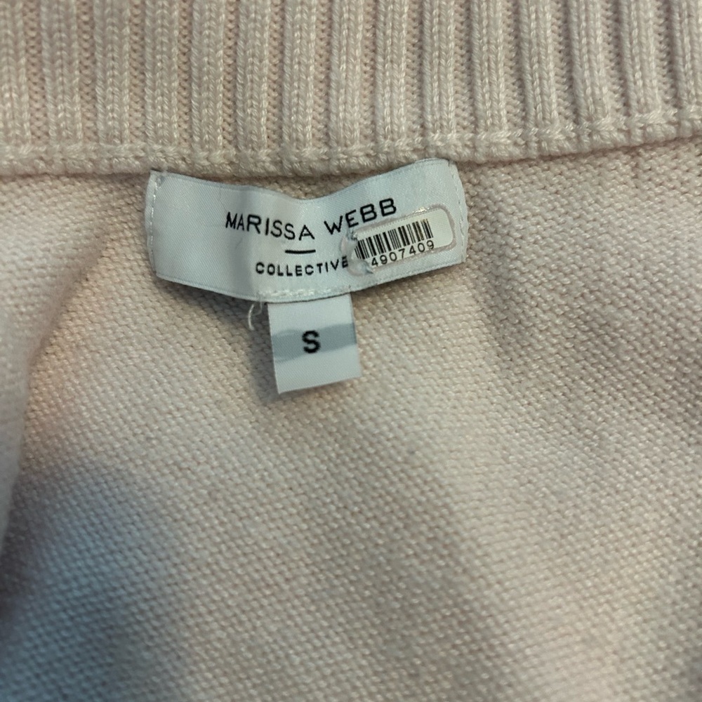 Marissa Webb baby pink Dixie puff sleeve sweater - Picture 10 of 10